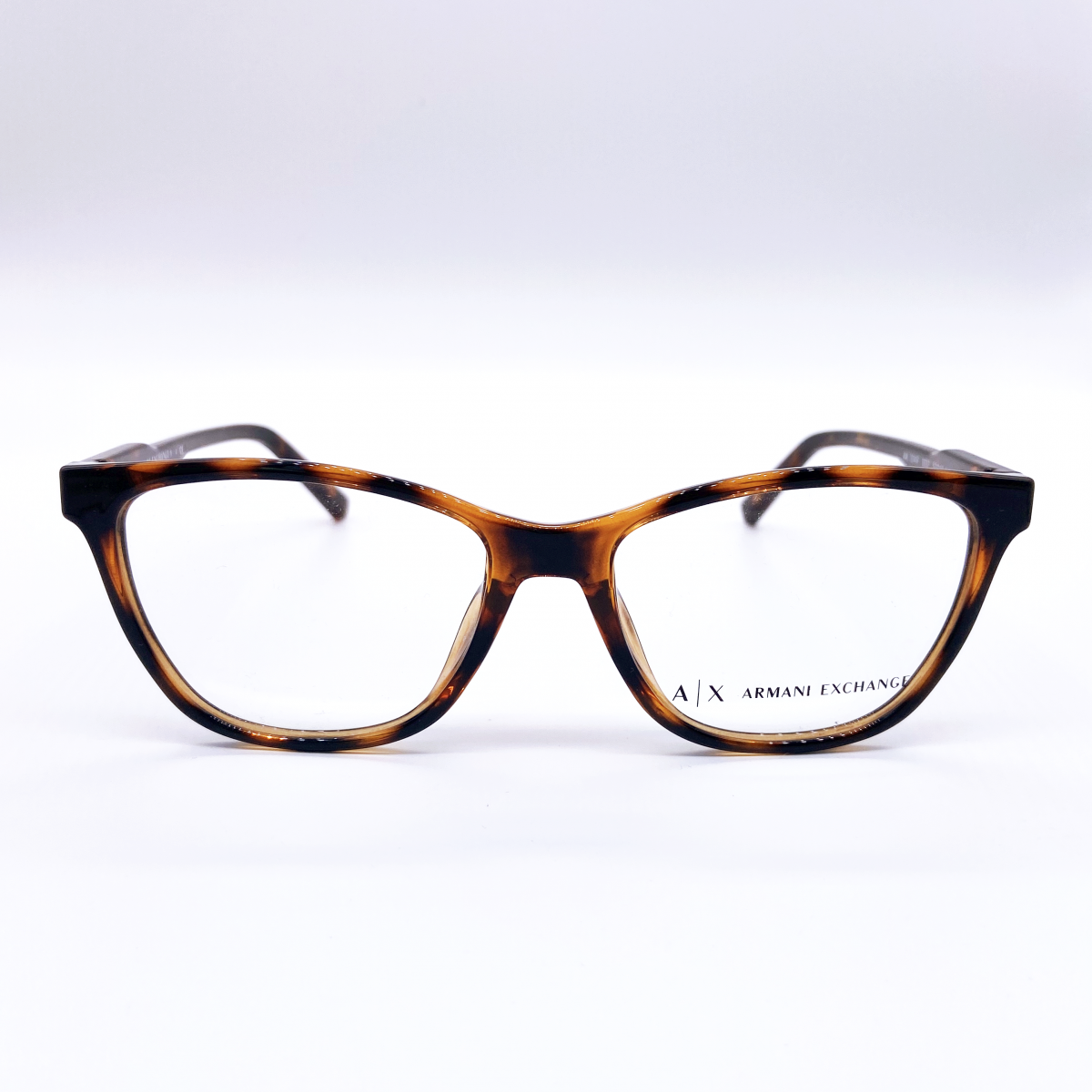 ARMANI EXCHANGE - 啡色 貓眼形眼鏡框 AX3044F 8037
