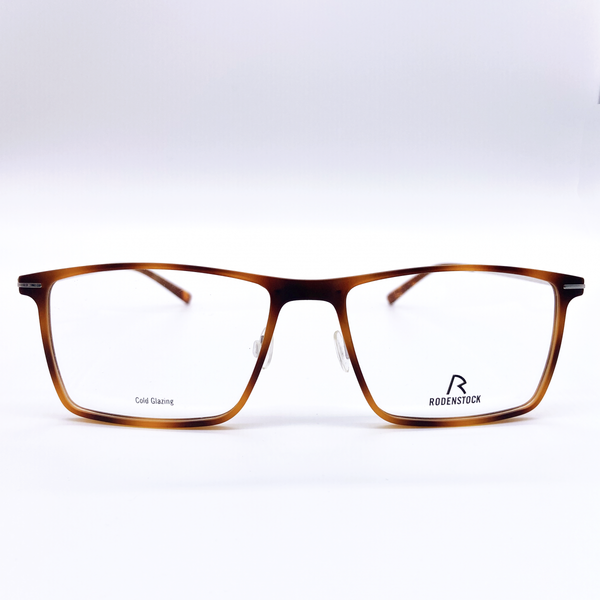 rodenstock - 啡色 輕型長方形眼鏡框 R9111B